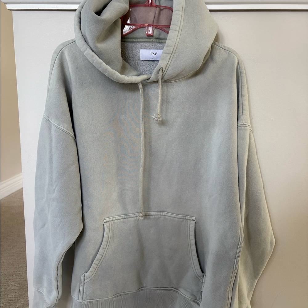 TNA Sage Green Crewneck Hoodie